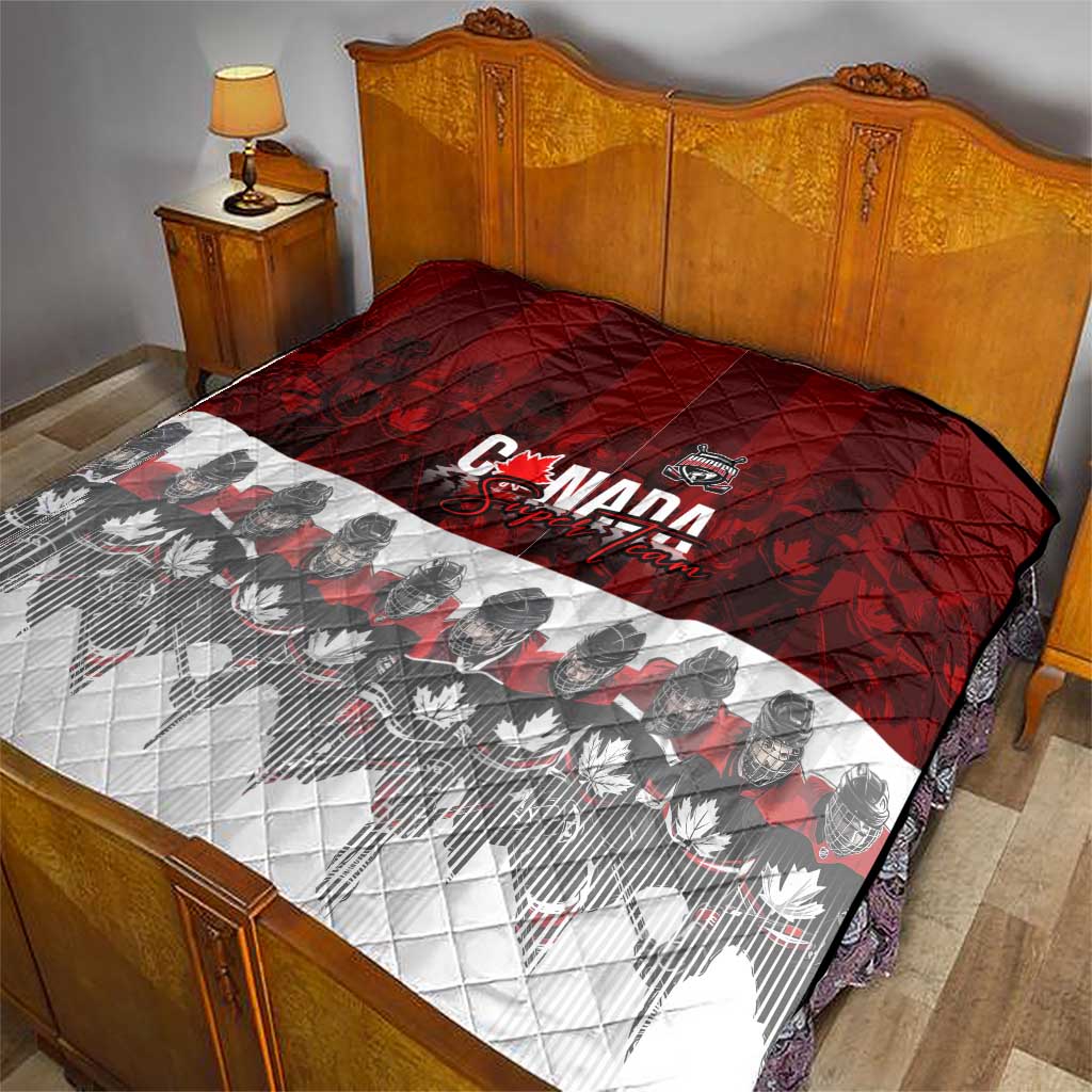 Canada Super Team Quilt Dynamic Ice Hockey Legacy