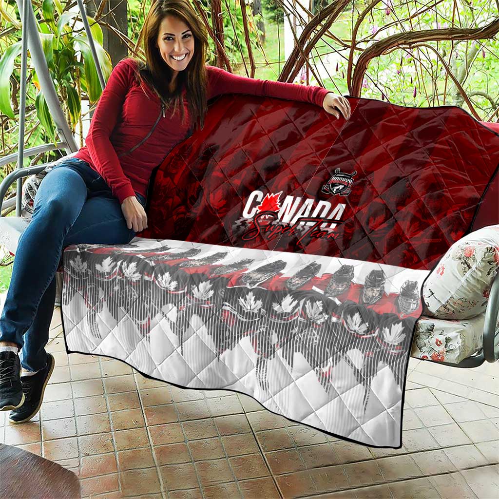 Canada Super Team Quilt Dynamic Ice Hockey Legacy