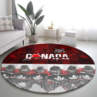 Canada Super Team Round Carpet Dynamic Ice Hockey Legacy