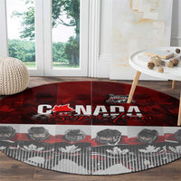 Canada Super Team Round Carpet Dynamic Ice Hockey Legacy