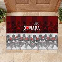 Canada Super Team Rubber Doormat Dynamic Ice Hockey Legacy