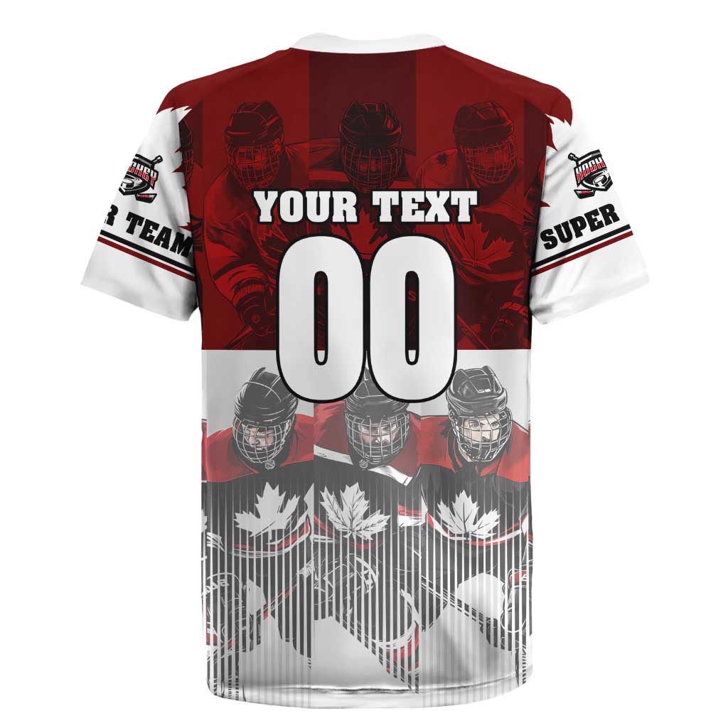 Canada Super Team Rugby Jersey Dynamic Ice Hockey Legacy
