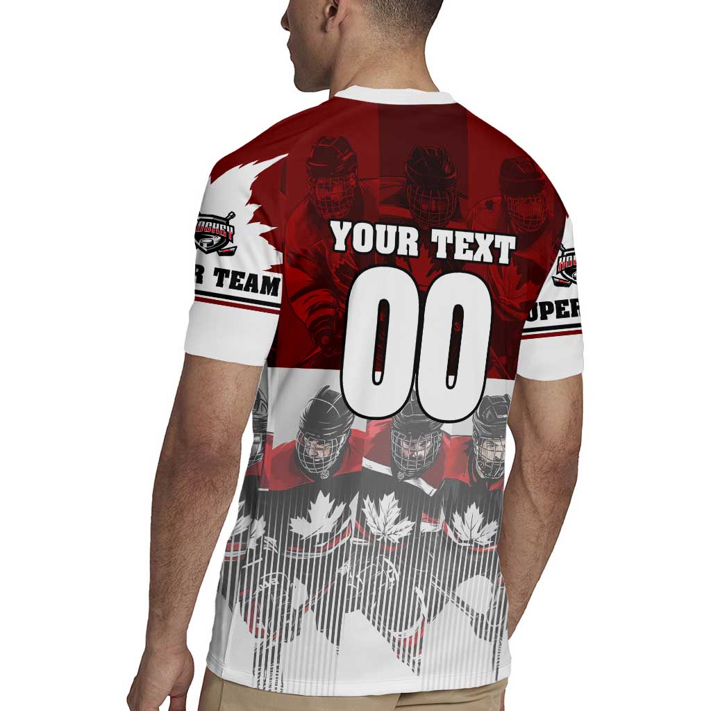 Canada Super Team Rugby Jersey Dynamic Ice Hockey Legacy