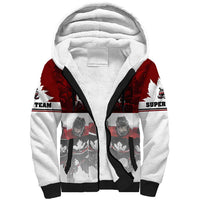 Canada Super Team Sherpa Hoodie Dynamic Ice Hockey Legacy