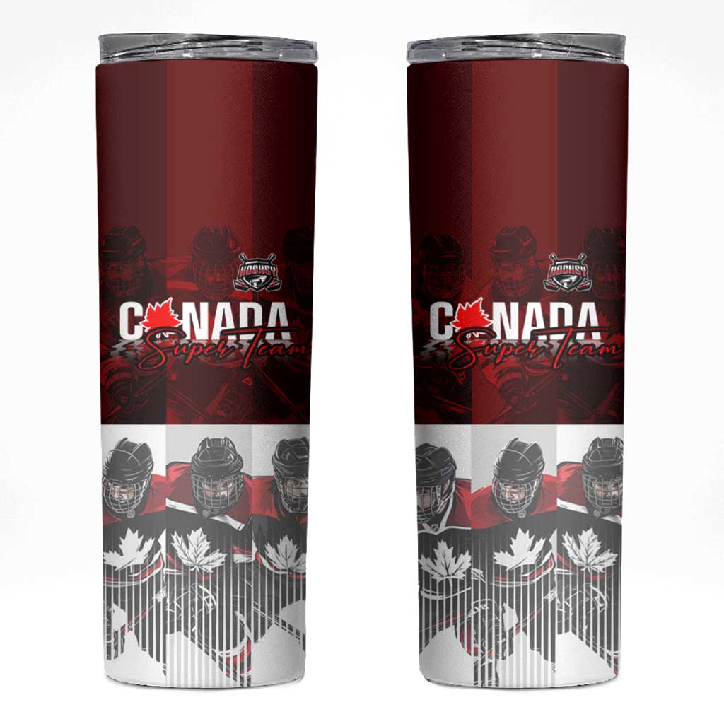 Canada Super Team Skinny Tumbler Dynamic Ice Hockey Legacy