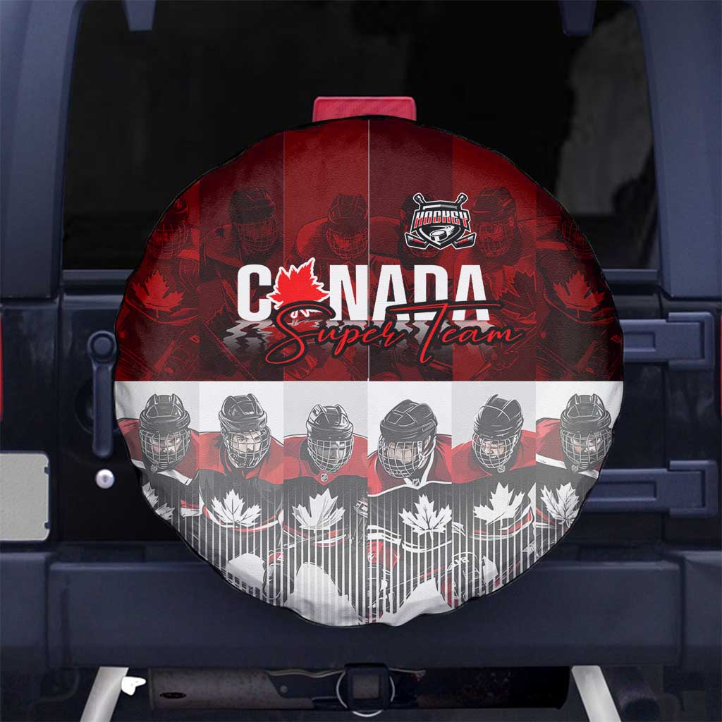 Canada Super Team Spare Tire Cover Dynamic Ice Hockey Legacy