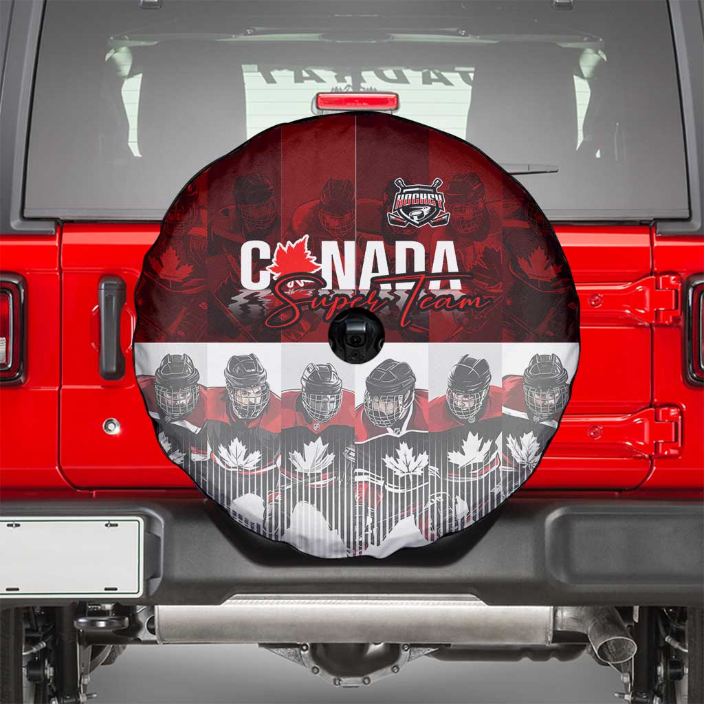 Canada Super Team Spare Tire Cover Dynamic Ice Hockey Legacy