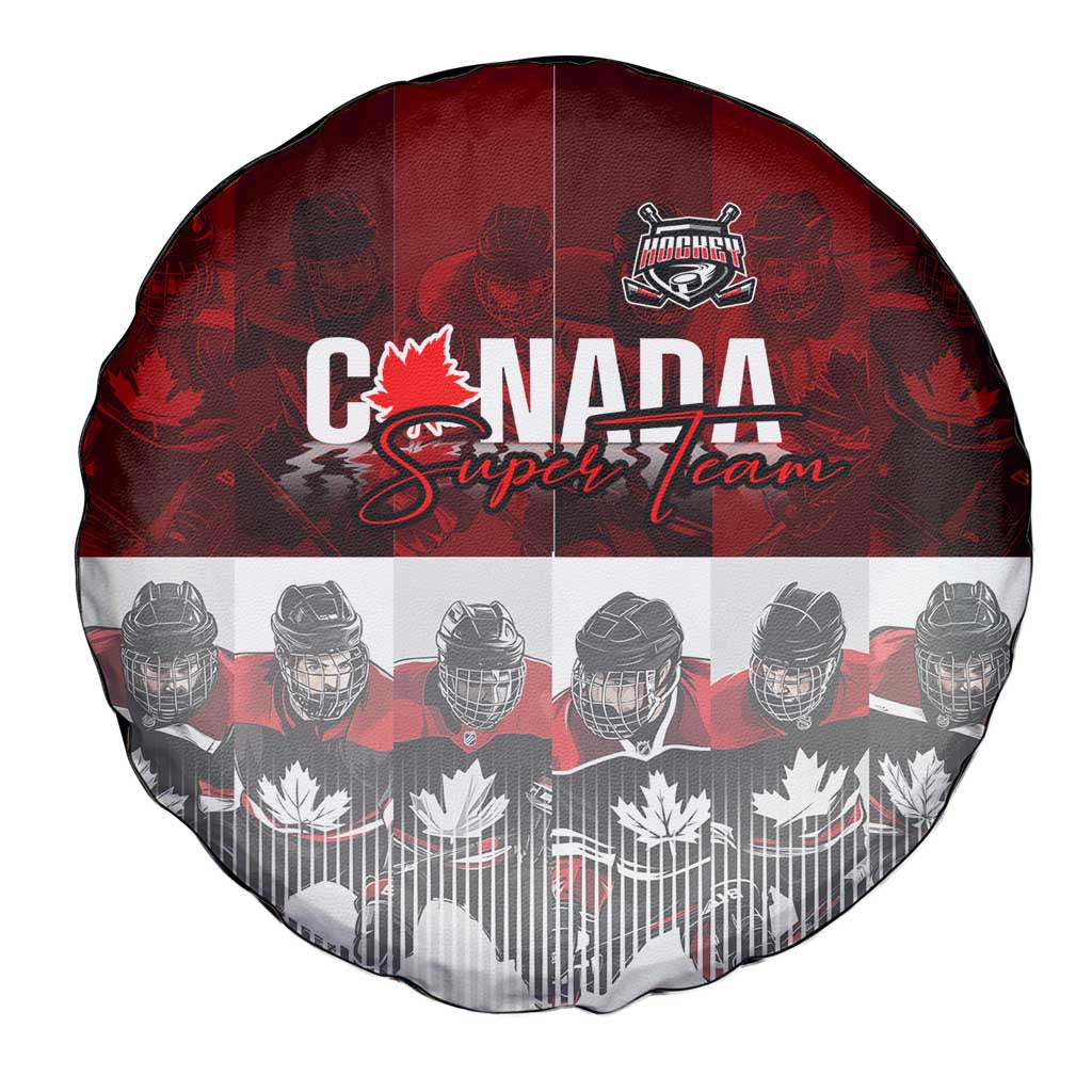 Canada Super Team Spare Tire Cover Dynamic Ice Hockey Legacy