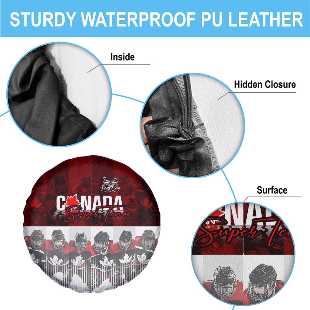 Canada Super Team Spare Tire Cover Dynamic Ice Hockey Legacy