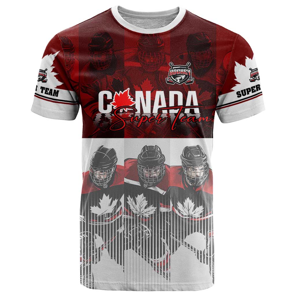 Canada Super Team T Shirt Dynamic Ice Hockey Legacy