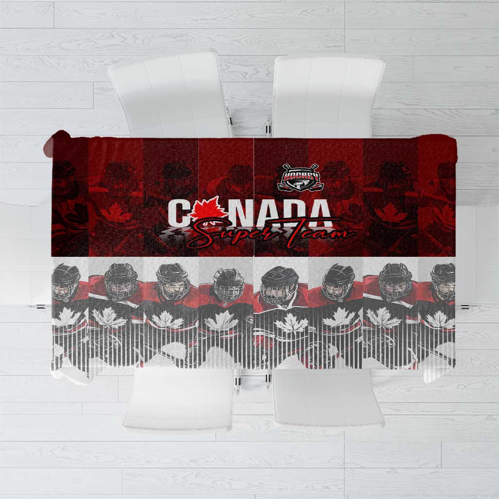 Canada Super Team Tablecloth Dynamic Ice Hockey Legacy