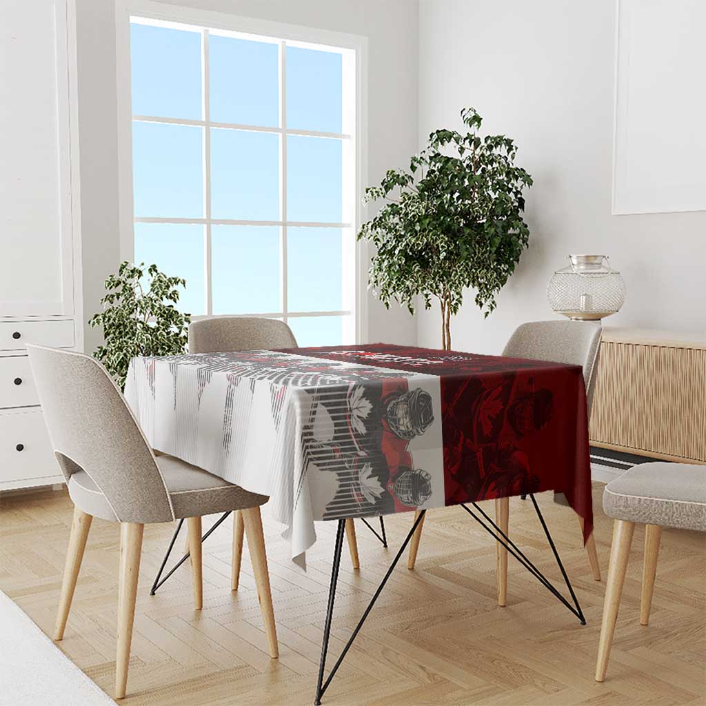 Canada Super Team Tablecloth Dynamic Ice Hockey Legacy