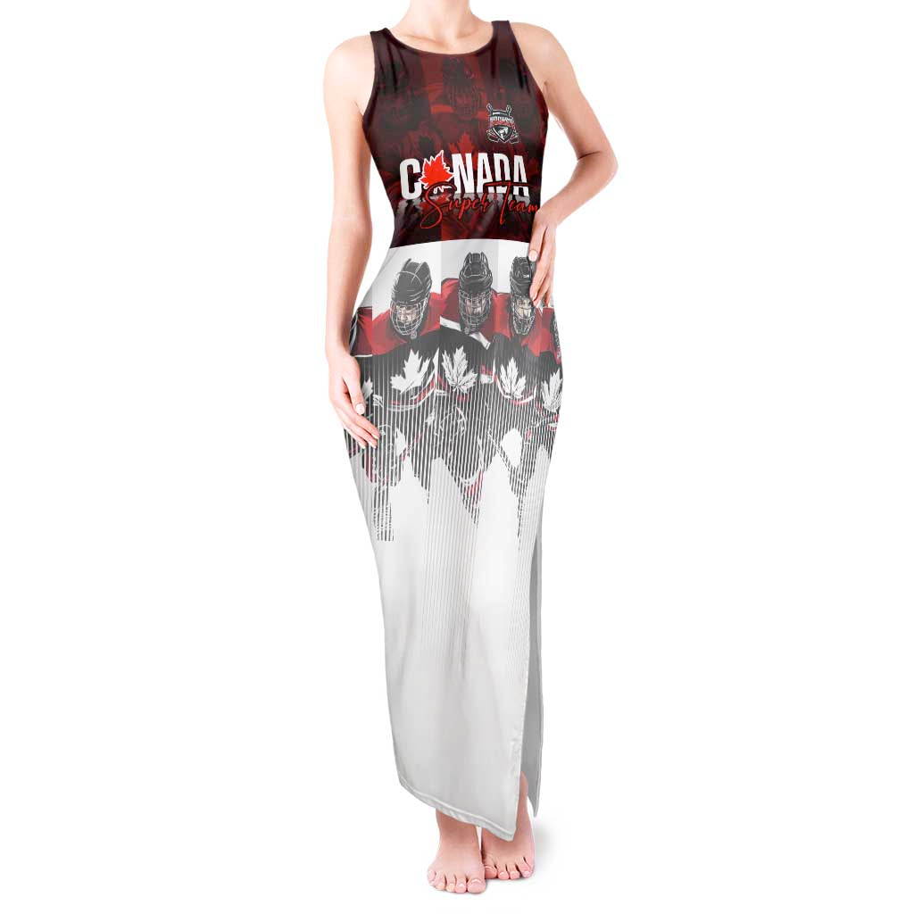 Canada Super Team Tank Maxi Dress Dynamic Ice Hockey Legacy