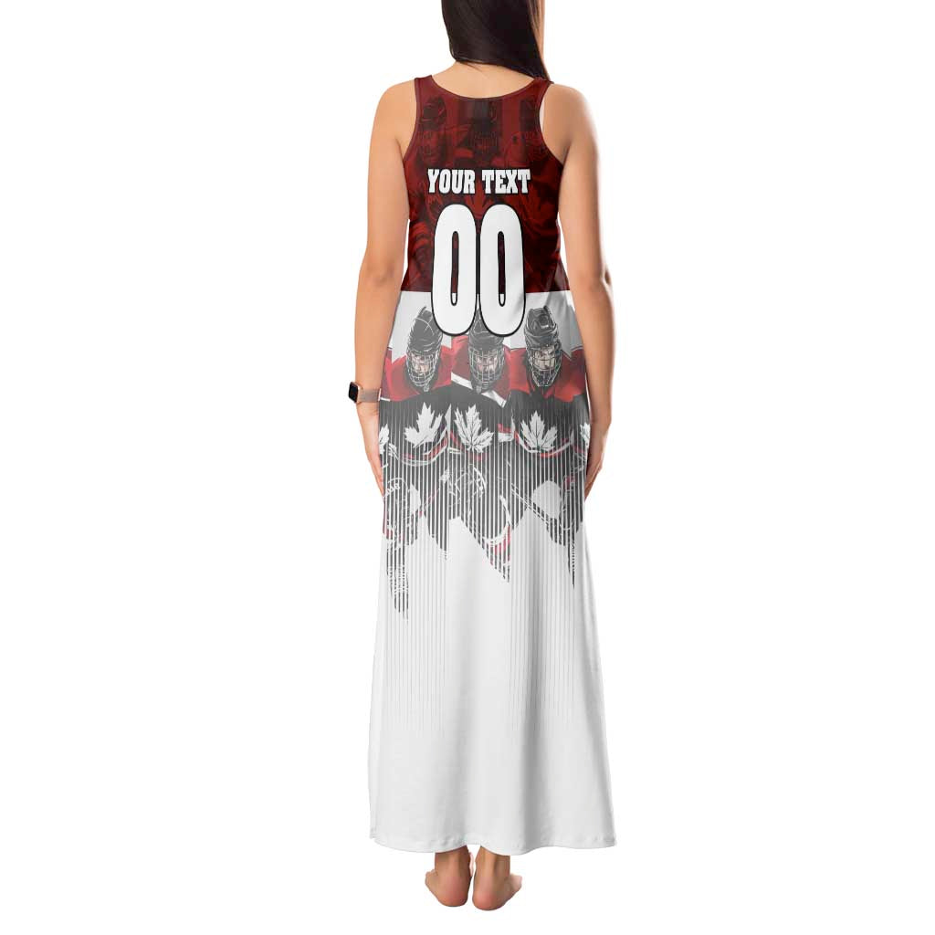 Canada Super Team Tank Maxi Dress Dynamic Ice Hockey Legacy