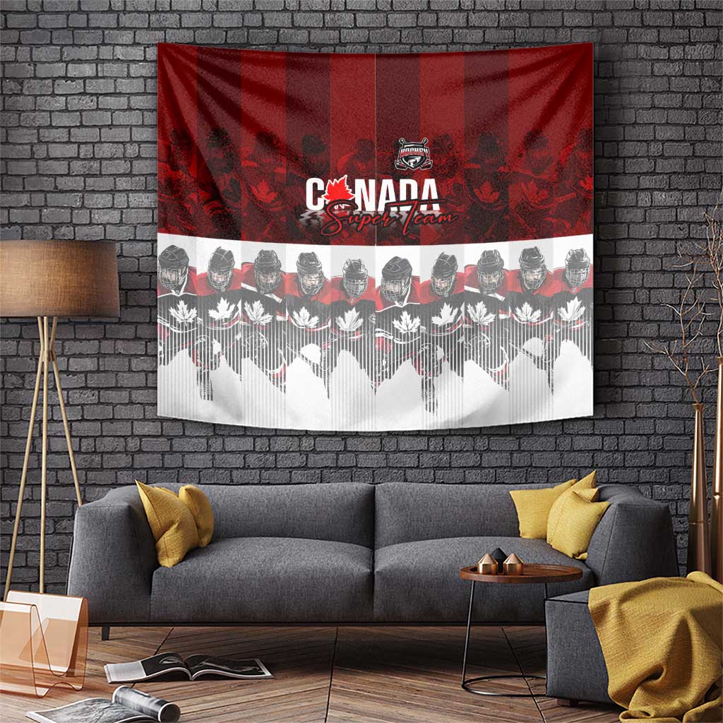 Canada Super Team Tapestry Dynamic Ice Hockey Legacy