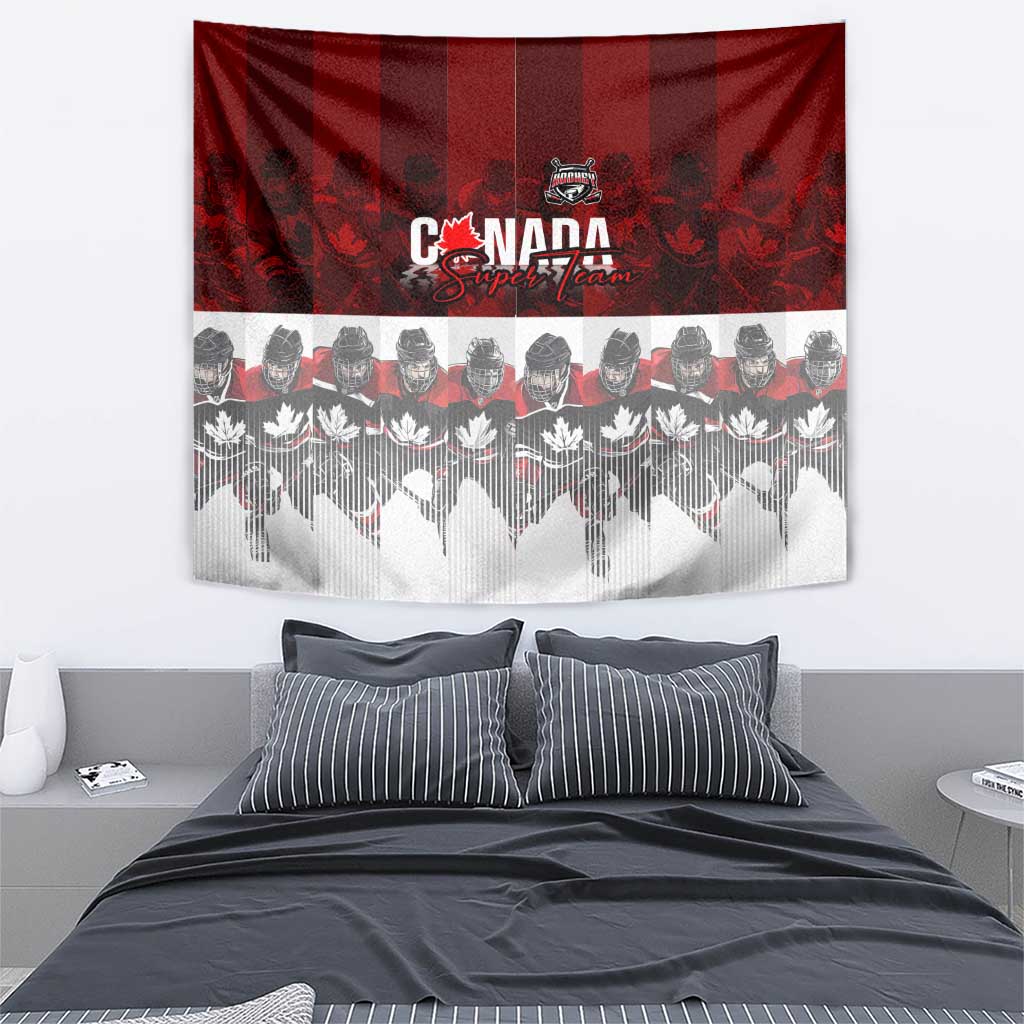 Canada Super Team Tapestry Dynamic Ice Hockey Legacy