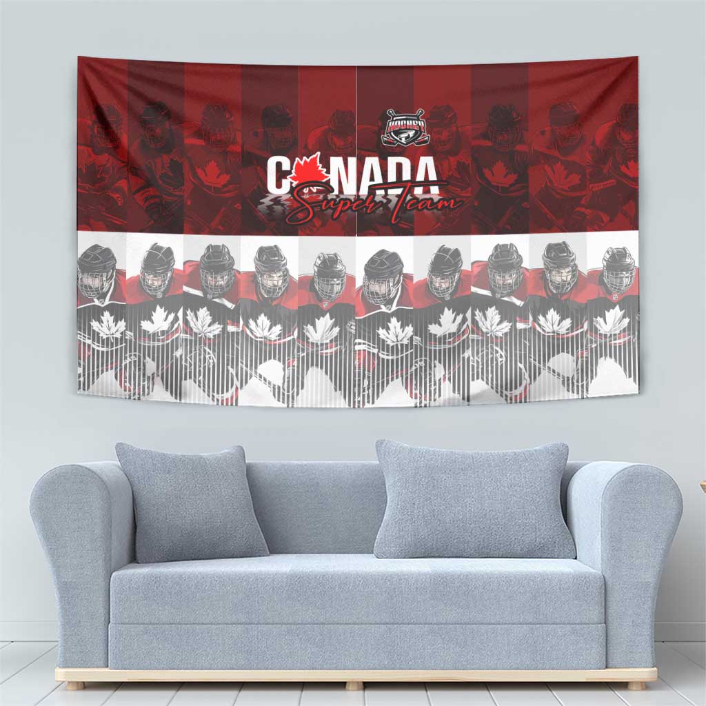 Canada Super Team Tapestry Dynamic Ice Hockey Legacy