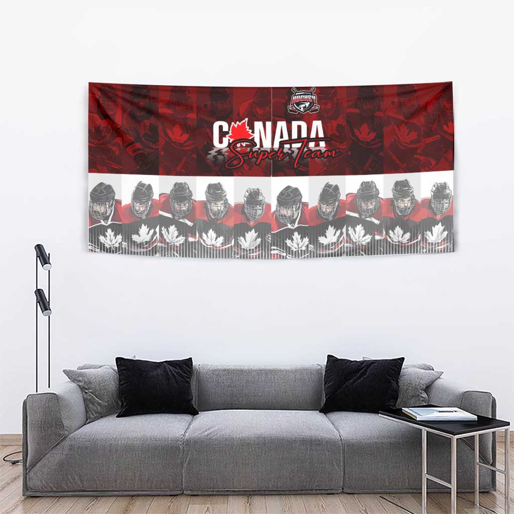 Canada Super Team Tapestry Dynamic Ice Hockey Legacy