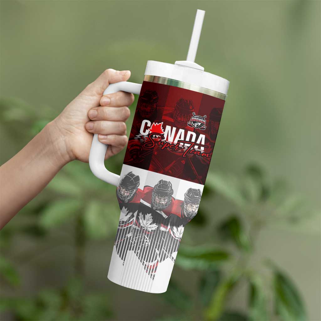 Canada Super Team Tumbler With Handle Dynamic Ice Hockey Legacy