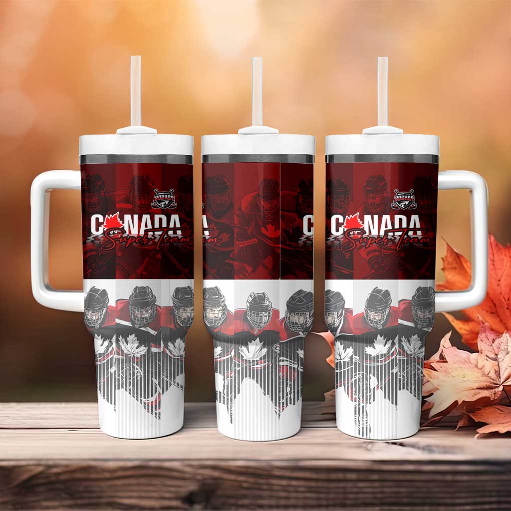 Canada Super Team Tumbler With Handle Dynamic Ice Hockey Legacy