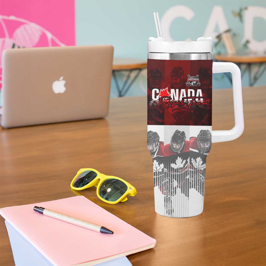 Canada Super Team Tumbler With Handle Dynamic Ice Hockey Legacy