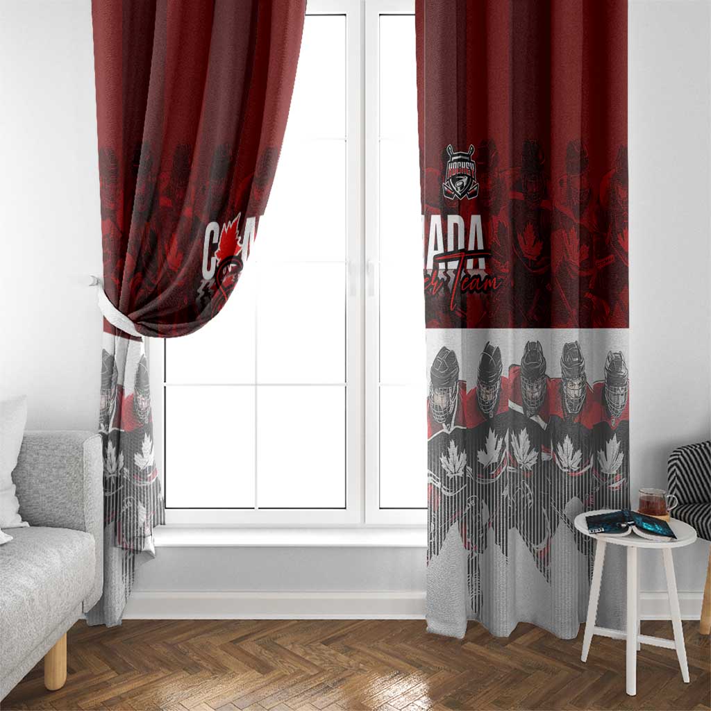 Canada Super Team Window Curtain Dynamic Ice Hockey Legacy