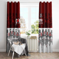 Canada Super Team Window Curtain Dynamic Ice Hockey Legacy