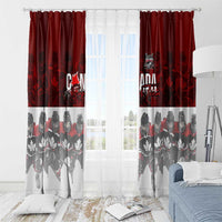 Canada Super Team Window Curtain Dynamic Ice Hockey Legacy