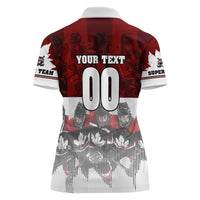 Canada Super Team Women Polo Shirt Dynamic Ice Hockey Legacy
