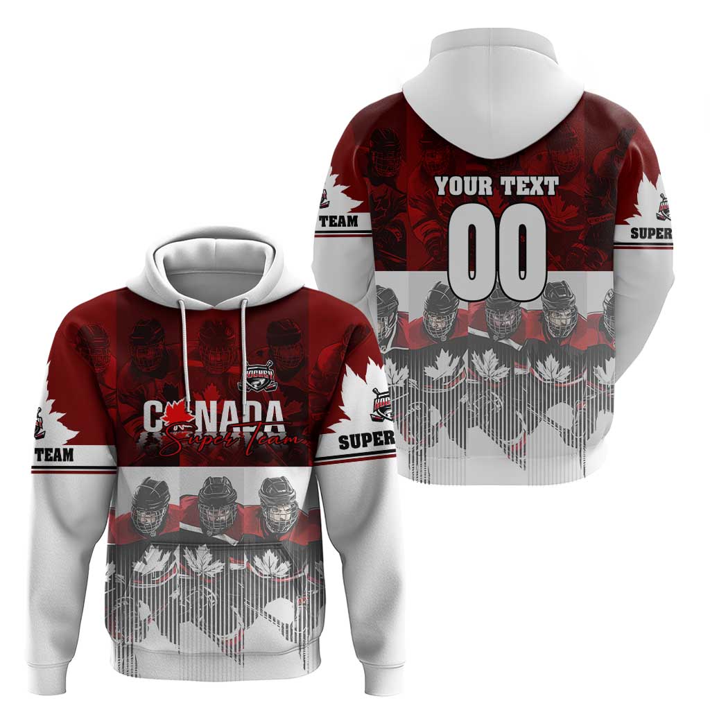 Canada Super Team Zip Hoodie Dynamic Ice Hockey Legacy