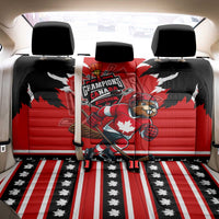 Champions Canada Hockey Back Car Seat Cover Fierce Beaver on Ice