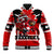 Personalized Champions Canada Hockey Baseball Jacket Fierce Beaver on Ice