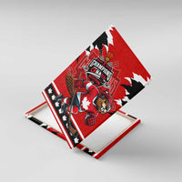 Champions Canada Hockey Canvas Wall Art Fierce Beaver on Ice