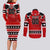 Personalized Champions Canada Hockey Couples Matching Long Sleeve Bodycon Dress and Long Sleeve Button Shirt Fierce Beaver on Ice