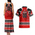 Personalized Champions Canada Hockey Couples Matching Tank Maxi Dress and Hawaiian Shirt Fierce Beaver on Ice
