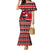 Personalized Champions Canada Hockey Family Matching Mermaid Dress and Hawaiian Shirt Fierce Beaver on Ice