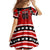 Personalized Champions Canada Hockey Family Matching Off Shoulder Maxi Dress and Hawaiian Shirt Fierce Beaver on Ice