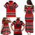 Personalized Champions Canada Hockey Family Matching Puletasi and Hawaiian Shirt Fierce Beaver on Ice