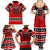 Personalized Champions Canada Hockey Family Matching Summer Maxi Dress and Hawaiian Shirt Fierce Beaver on Ice