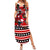 Personalized Champions Canada Hockey Family Matching Summer Maxi Dress and Hawaiian Shirt Fierce Beaver on Ice