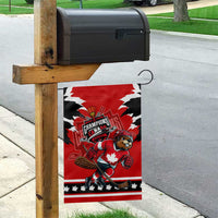 Champions Canada Hockey Garden Flag Fierce Beaver on Ice