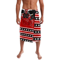 Personalized Champions Canada Hockey Lavalava Fierce Beaver on Ice