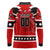 Personalized Champions Canada Hockey Long Sleeve Polo Shirt Fierce Beaver on Ice