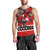 Personalized Champions Canada Hockey Men Tank Top Fierce Beaver on Ice
