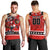 Personalized Champions Canada Hockey Men Tank Top Fierce Beaver on Ice