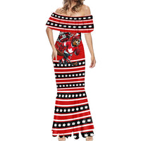 Personalized Champions Canada Hockey Mermaid Dress Fierce Beaver on Ice