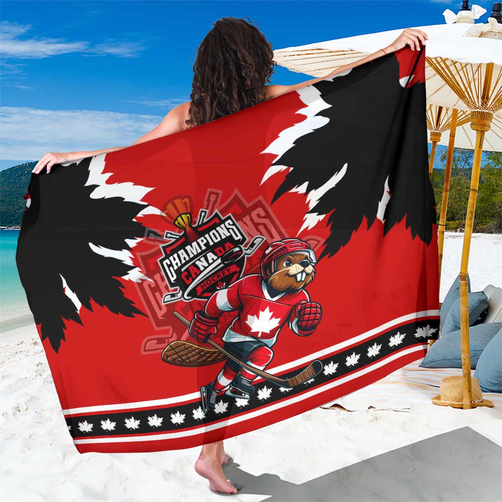 Champions Canada Hockey Sarong Fierce Beaver on Ice