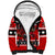 Personalized Champions Canada Hockey Sherpa Hoodie Fierce Beaver on Ice