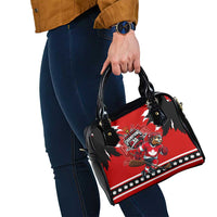 Champions Canada Hockey Shoulder Handbag Fierce Beaver on Ice