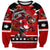 Personalized Champions Canada Hockey Sweatshirt Fierce Beaver on Ice
